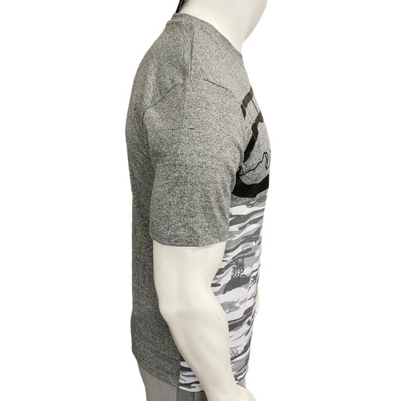 NWT ECKO UNLTD. MSRP $44.99 MENS GRAY CAMO CREW NECK SHORT SLEEVE T-SHIRT SIZE S - Picture 2 of 5